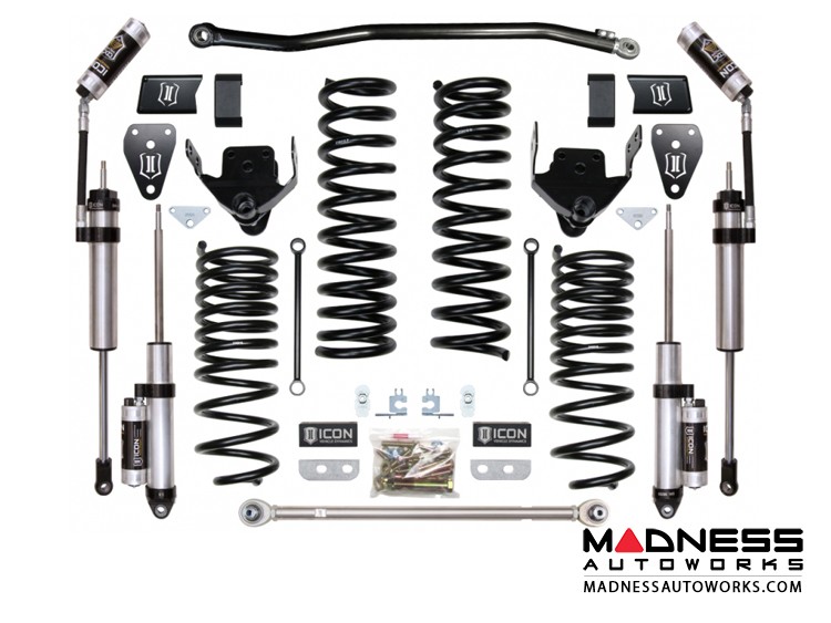 Dodge Ram 2500 4WD Suspension System Stage 3 (Performance) 4.5"